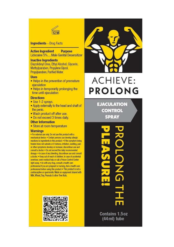 Achieve Prolong Spray - PATS Inc.