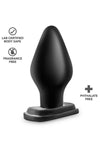 Anal Adventures XXL Butt Plug - Black