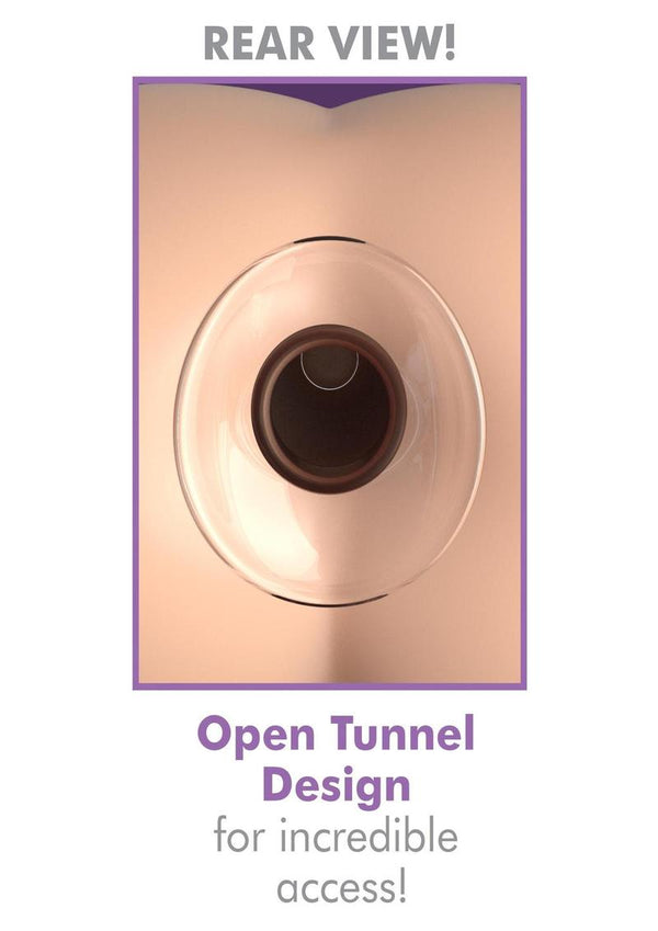 Anal Fantasy Elite Beginner's Anal Gaper Glass Open Tunnel - PATS Inc.