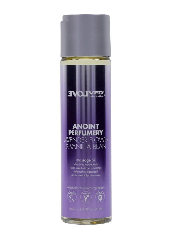 Anoint Perfumery Massage Oil Lavender Flower and Vanilla Bean