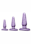 B Yours Anal Trainer Kit - Purple Swirl - PATS Inc.
