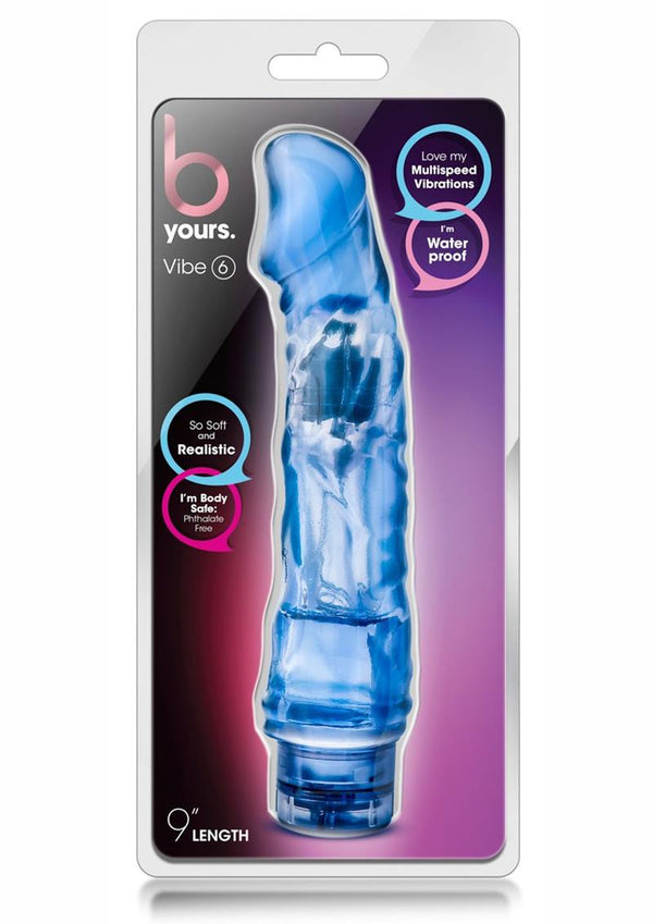 B Yours Vibe 6 Vibrating Dildo - PATS Inc.