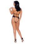 Barely Bare Strappy Plunging Teddy