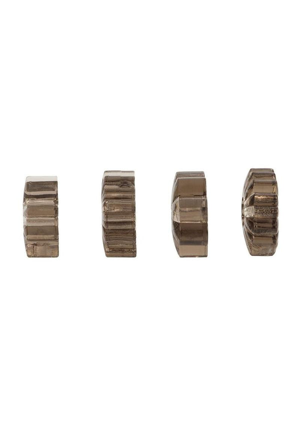 Basic Essentials Super Stretchy Enhancer Cock Rings - PATS Inc.
