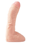 Basix Rubber Works Fat Boy Dong - Flesh - 10in
