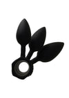 Bathmate Anal Training Silcone Plugs Kit - Black - 3 Pieces