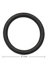 Black Rubber Cock Ring - PATS Inc.