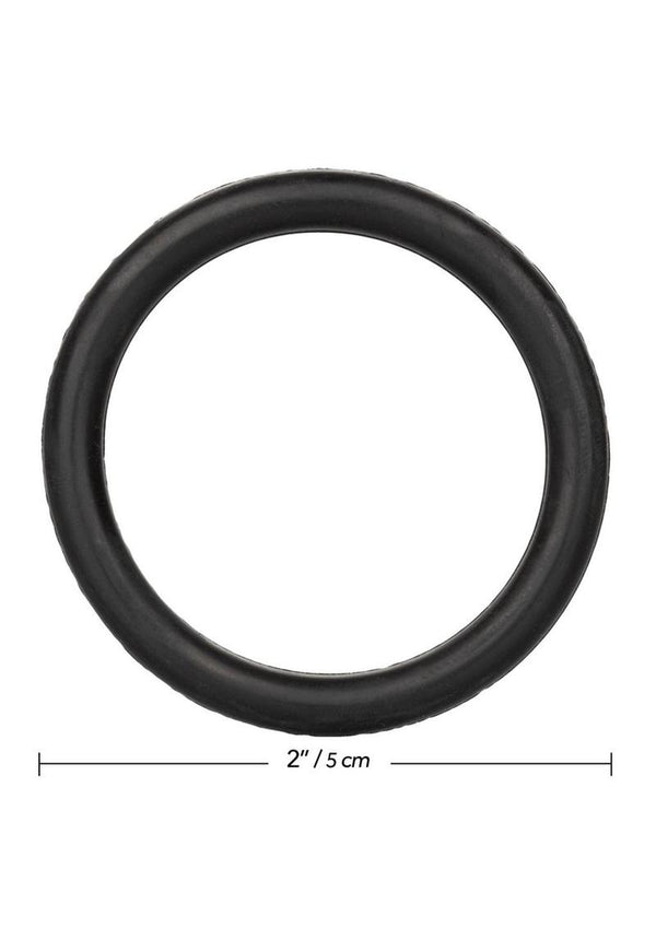 Black Rubber Cock Ring - PATS Inc.