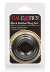 Black Rubber Cock Rings - PATS Inc.