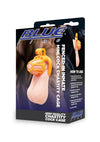 Blueline Fenced-In Inmate Mini Cock Chastity Cage - Orange