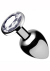 Booty Sparks Clear Gem Medium Anal Plug - PATS Inc.