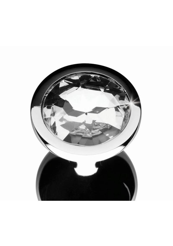 Booty Sparks Clear Gem Medium Anal Plug - PATS Inc.