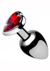 Booty Sparks Heart Gem Medium Anal Plug - PATS Inc.