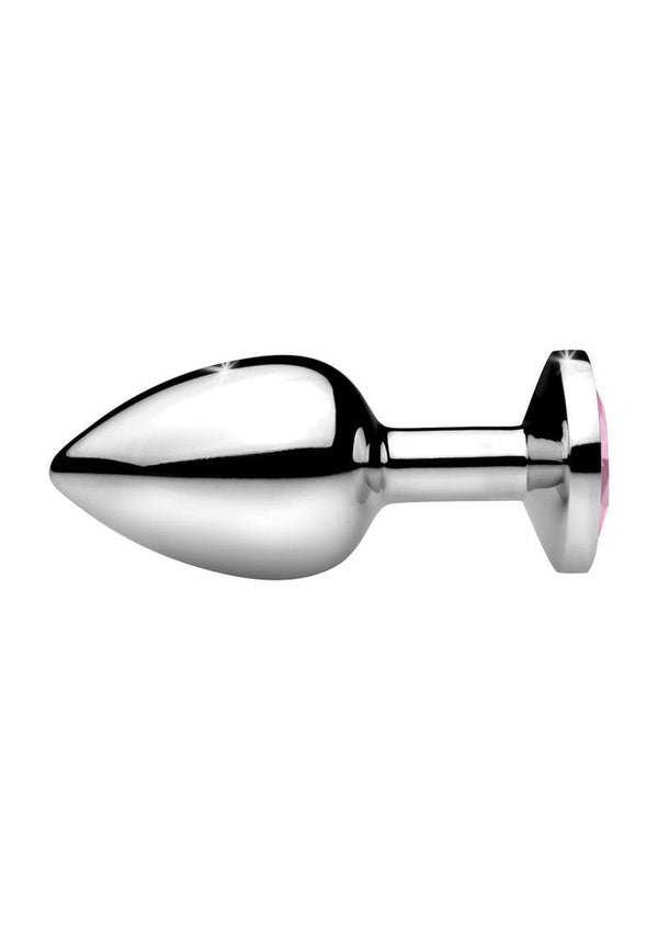 Booty Sparks Pink Gem Medium Anal Plug - PATS Inc.