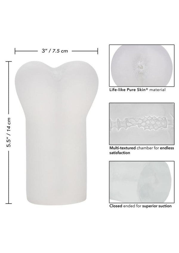 Boundless Anus Masturbator - Frost/White