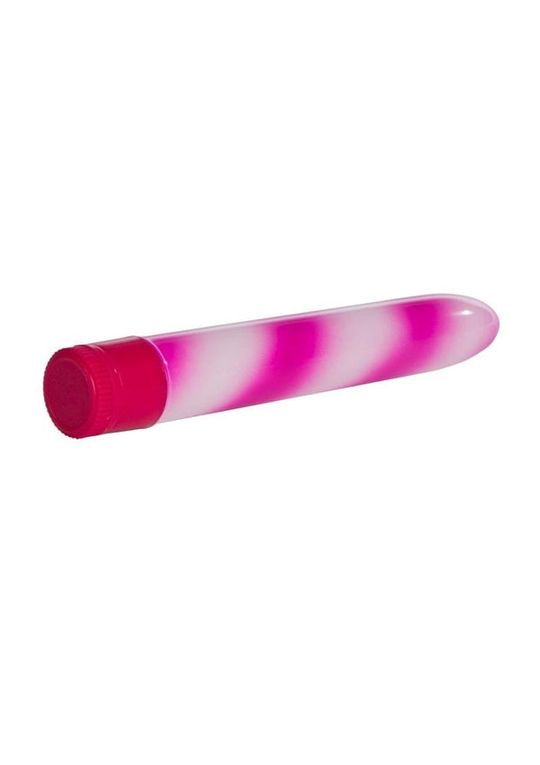 Calexotics Candy Cane 6in Waterproof - Pink