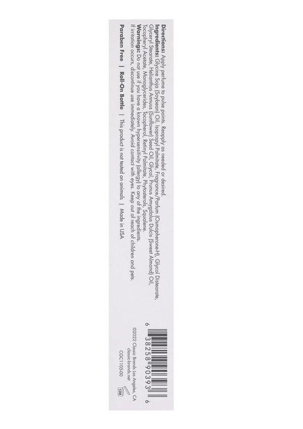 Cgc Perfume Oil with Pheromone Let's Get It On Roll-On - 0.3oz.