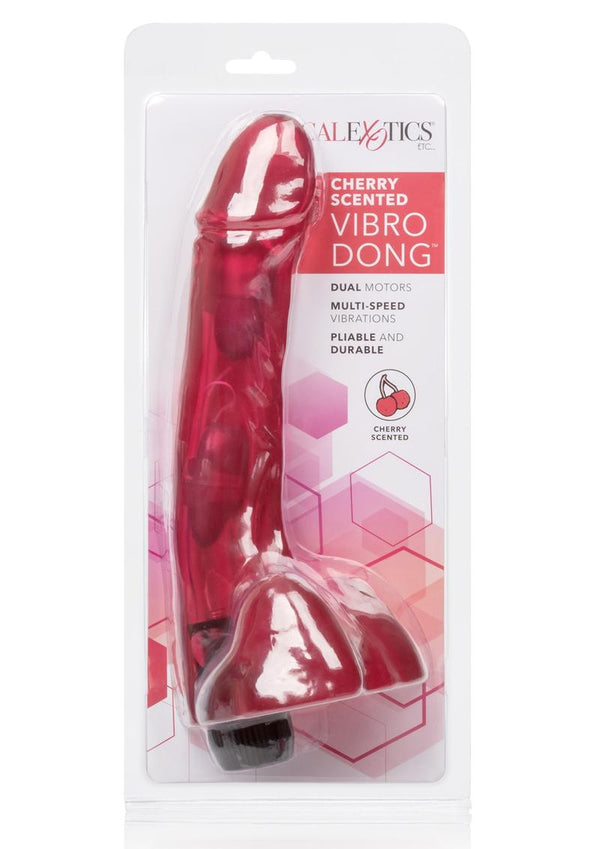 Cherry Scented Vibro Dong Multi Speed Vibrating - PATS Inc.