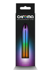Chroma Rainbow Rechargeable Vibrator - Multicolor - Medium