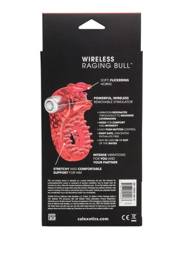Couples Raging Bull Vibrating Cock Ring - PATS Inc.