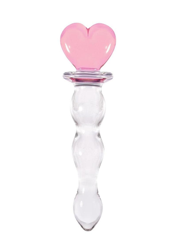 Crystal Premium Glass Heart Of Glass - Pink