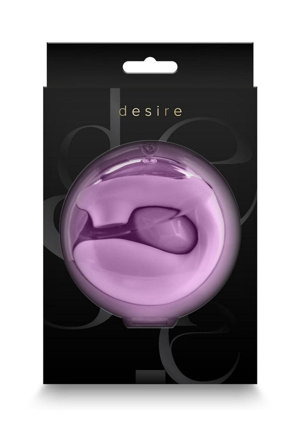 Desire Euphoria Dual End Vibrator with Air Pulse Clitoral Stimulation