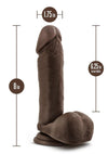 Dr. Skin Plus Posable Dildo with Balls - PATS Inc.