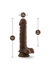 Dr. Skin Plus Posable Dildo with Balls - PATS Inc.
