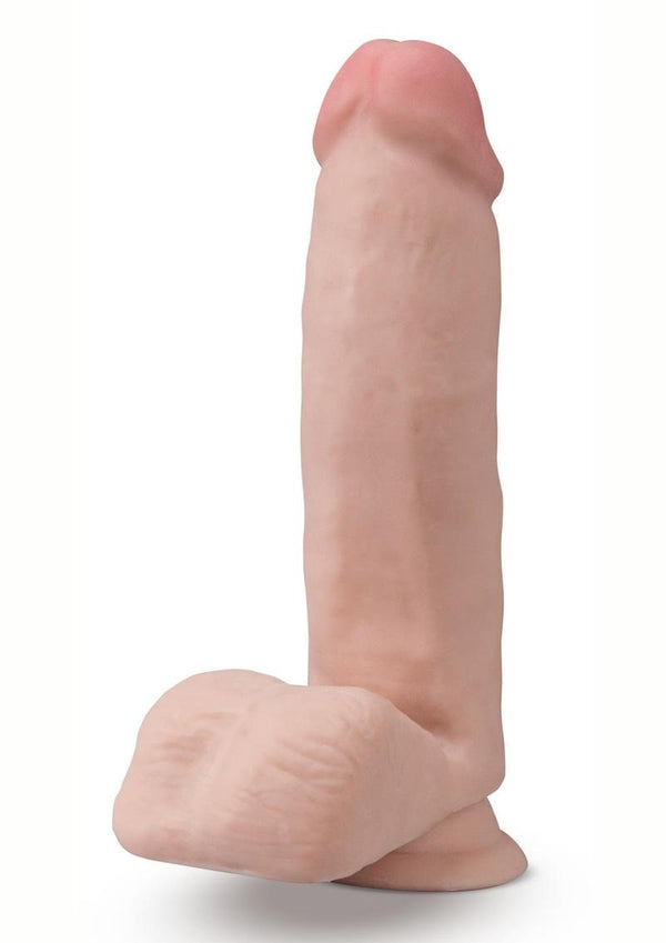 Dr. Skin Plus Posable Dildo with Balls and Suction Cup - PATS Inc.