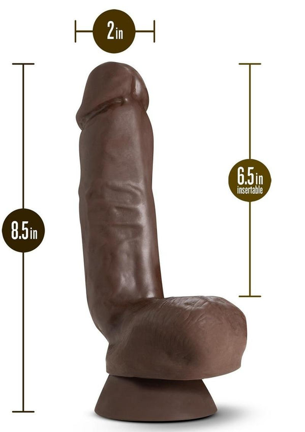 Dr. Skin Plus Thick Posable Dildo with Squeezable Balls - PATS Inc.