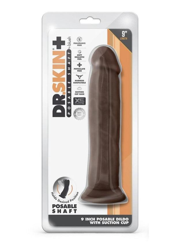 Dr. Skin Plus Thick Posable Dildo with Suction Cup - PATS Inc.
