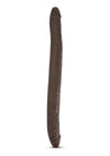 Dr. Skin Double Dildo - Chocolate - 16in