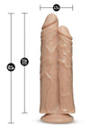 Dr. Skin Double Trouble Dual Penetrating Dildo with Suction Cup - PATS Inc.