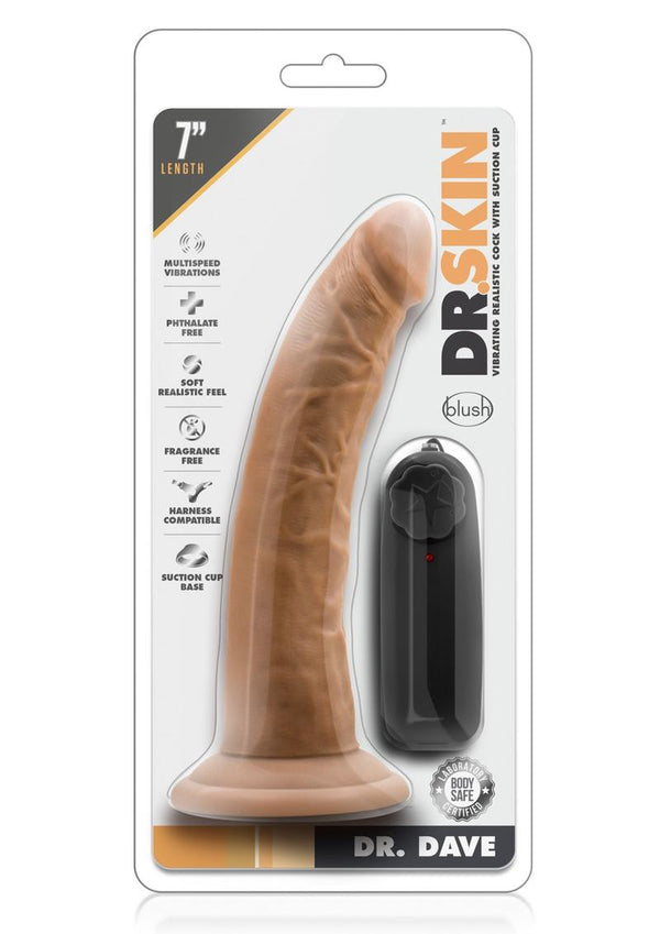 Dr. Skin Dr. Dave Vibrating Dildo with Suction Cup - PATS Inc.