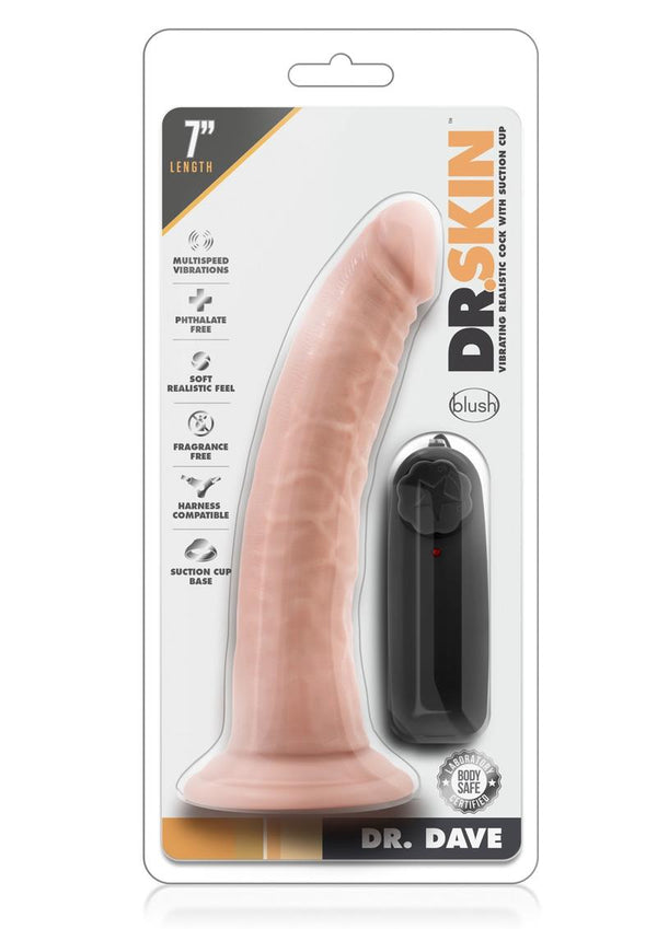 Dr. Skin Dr. Dave Vibrating Dildo with Suction Cup - PATS Inc.