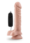 Dr. Skin Dr. James Vibrating Dildo with Balls and Remote Control - PATS Inc.