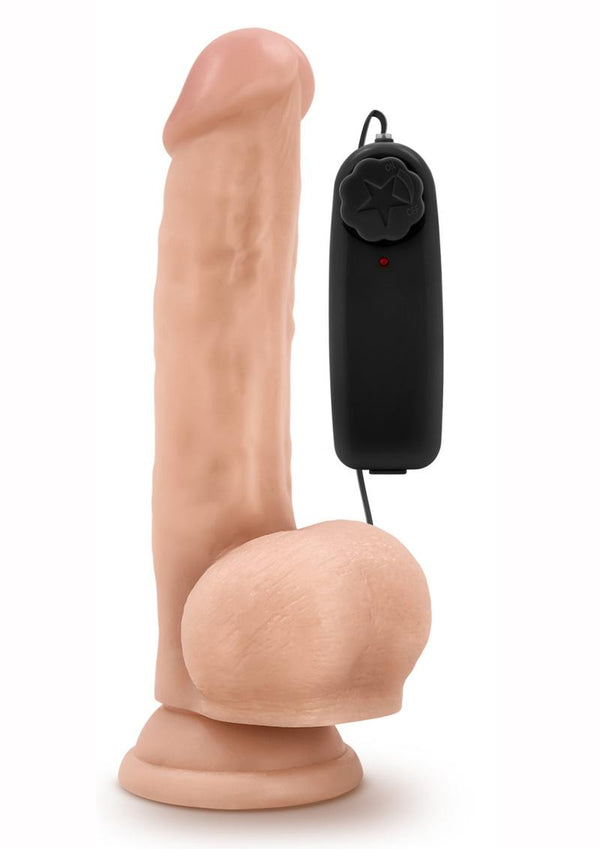Dr. Skin Dr. Jay Vibrating Dildo with Balls and Remote Control - PATS Inc.