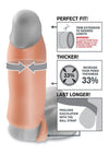 Fantasy X-Tensions Real Feel Enhancer XL Girth Enhancement Sleeve - PATS Inc.