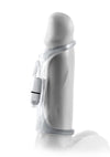Fantasy X-Tensions Vibrating Cock Sling Sleeve Waterproof - PATS Inc.