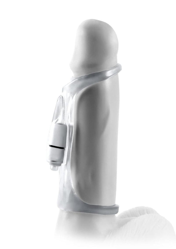 Fantasy X-Tensions Vibrating Cock Sling Sleeve Waterproof - PATS Inc.
