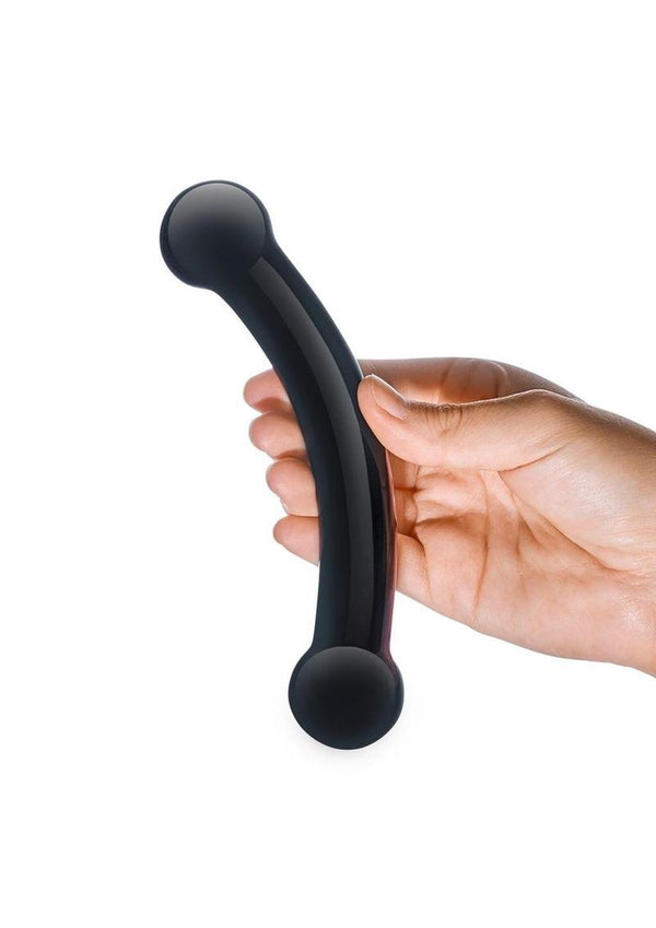 Glas Double Bull Black Dildo - PATS Inc.