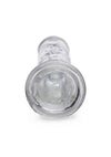 Jock C-Thru Slim Realistic Dong - Clear - 8in