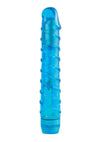 Juicy Jewels Aqua Crystal Vibrator - Blue