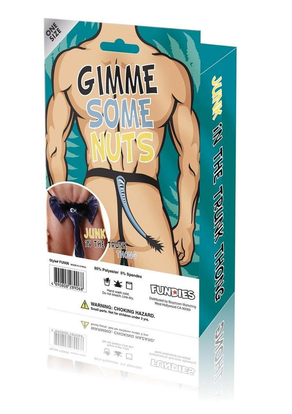 Junk In The Trunk Jockstrap - Grey - One Size