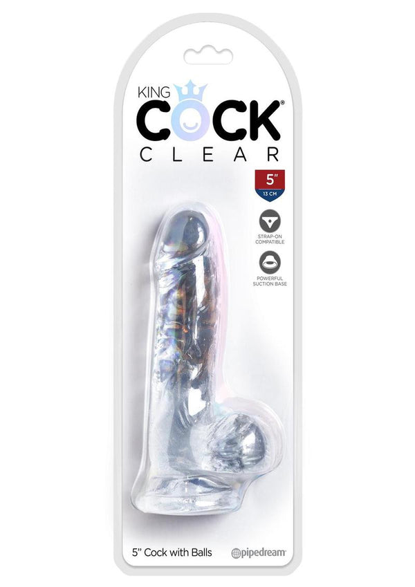 King Cock Dildo with Balls