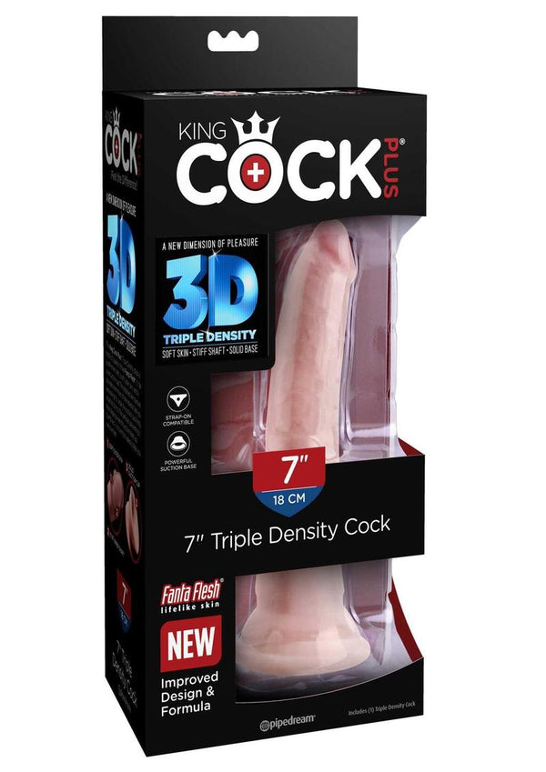 King Cock Plus Triple Density Dildo - PATS Inc.