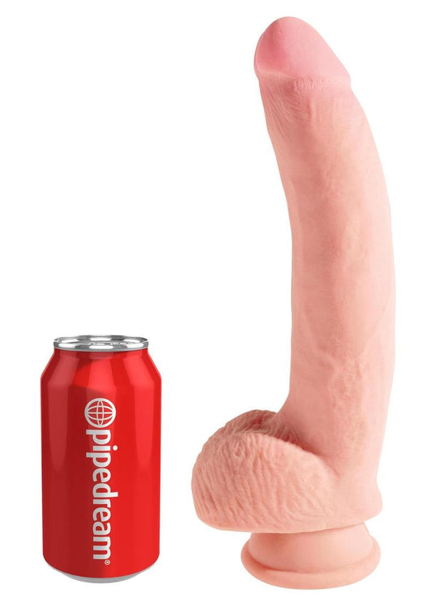King Cock Plus Triple Density Dildo with Balls - PATS Inc.
