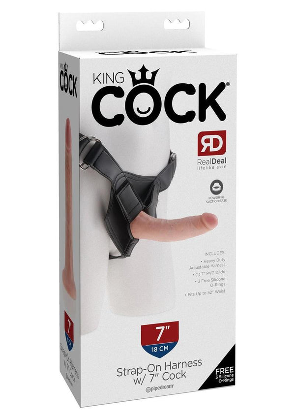 King Cock Strap-On Harness with Dildo - PATS Inc.