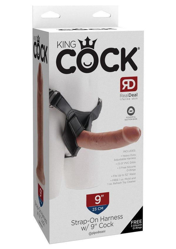 King Cock Strap-On Harness with Dildo - PATS Inc.