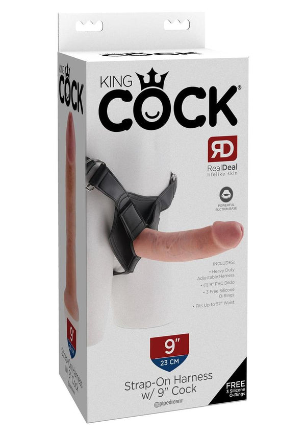 King Cock Strap-On Harness with Dildo - PATS Inc.